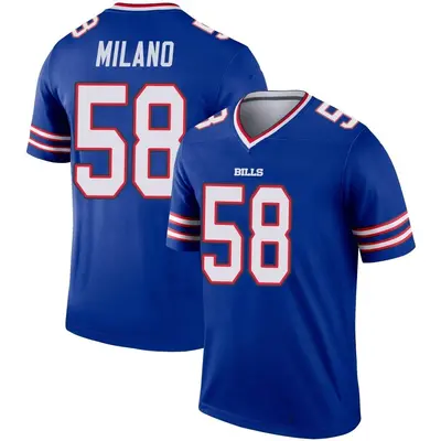 Matt Milano Jersey, Legend Bills Matt Milano Jerseys & Gear - Bills Store