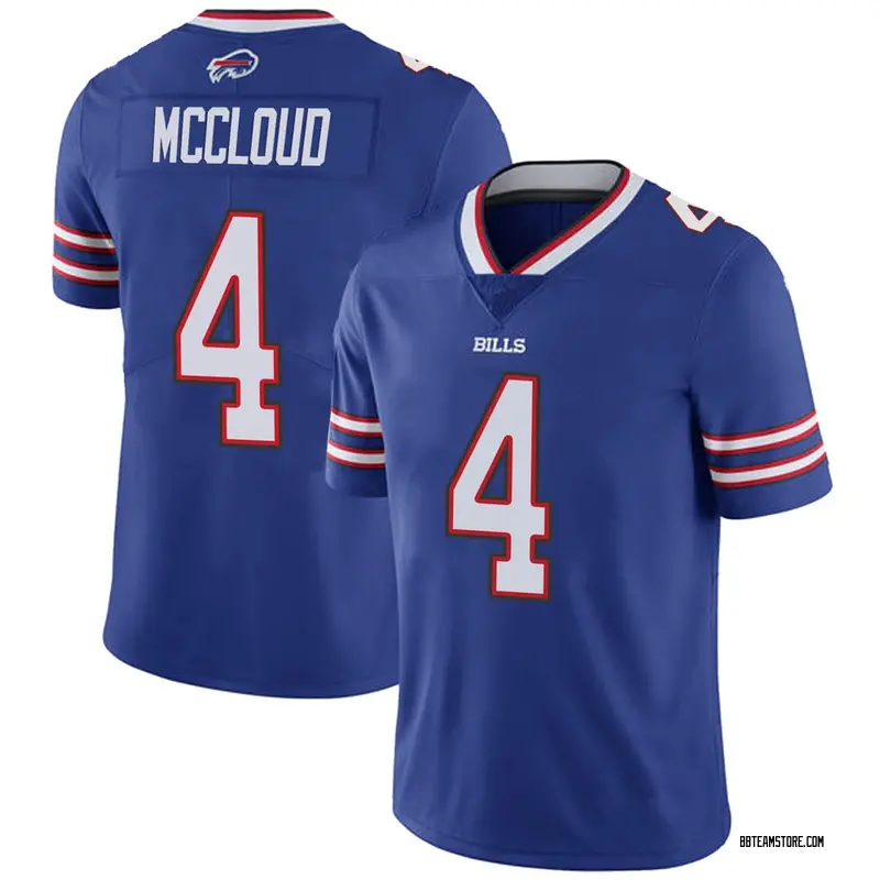 Men's Nick McCloud Buffalo Bills Team Color Vapor Untouchable Jersey
