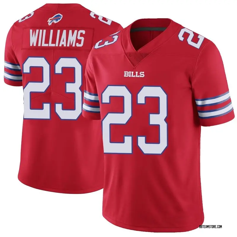 Youth Aaron Williams Buffalo Bills Color Rush Vapor Untouchable Jersey - Red Limited