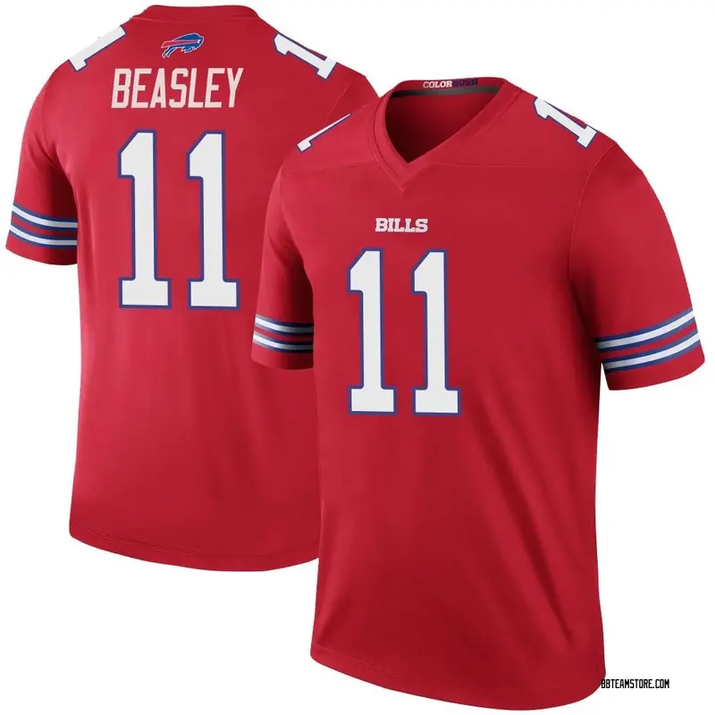 Youth Cole Beasley Buffalo Bills Color Rush Jersey Red Legend